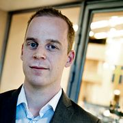 SDU:s ordförande Gustav Kasselstrand.