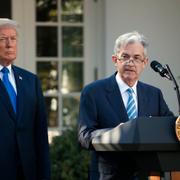 Donald Trump  utnämnde Jerome Powell till ny chef för Federal Reserve 2019. 