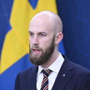 Minister för civilt försvar Carl-Oskar Bohlin (M). 