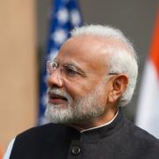 Donald Trump Narendra Modi 2020. 