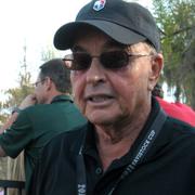 Joe Lewis på en golfbana i Florida. Arkivbild från 2011.