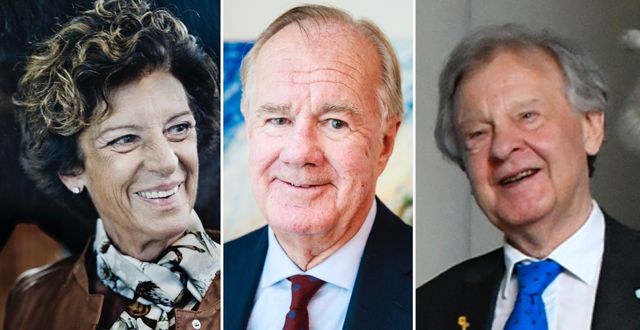 Antonia Ax:son Johnson, Stefan Persson och Gustaf Douglas finns bland Sveriges tio rikaste. TT