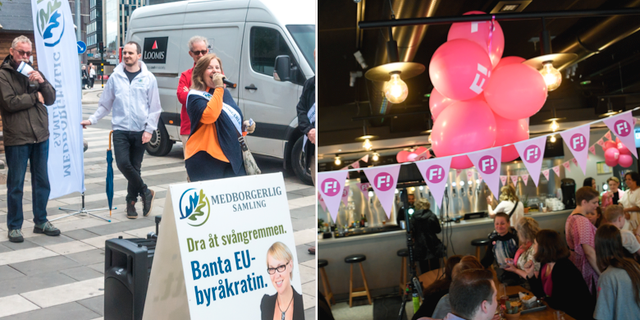 Bilder från EU-valet 2019. Wikimedia Commons/TT