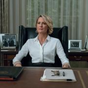 Robin Wright spelar Claire Underwood i House of Cards. 