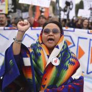 Demonstrationerna mot Dakota Access Pipeline uppmärksammades stort 2016.