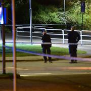 NYKÖPING 20200918 En man har avlidit efter att ha förts till sjukhus i samband med en misstänkt skottlossning i Nyköping.