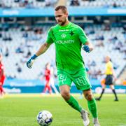 IFK Norrköpings målvakt Oscar Jansson under match mot Malmö FF 11 september.