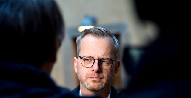 Inrikesminister Mikael Damberg.  Lars Schröder/TT / TT NYHETSBYRÅN