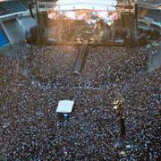 Håkan Hellströms spelning på Ullevi 2014. 