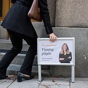 Mäklare i Stockholm. Arkivbild.