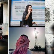 Börserna i Hongkong, London och New York är Saudiarabiens favoriter för noteringen av oljejätten Aramco, erfar Reuters. Arkivbilder.