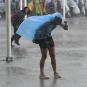 Regn i Göteborg 2017.