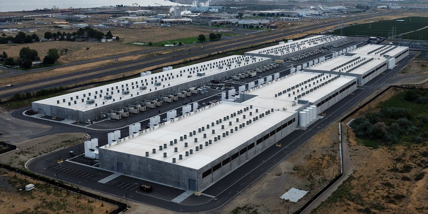 Illustrationsbild: Datacenter i USA. 