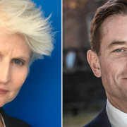 Anna Maria Corazza Bildt och Joakim Larsson.