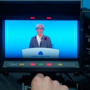 ECB-chefen Christine Lagarde. Arkivbild.
