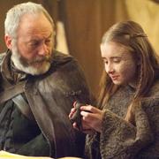 Liam Cunningham och Kerry Tngram i Game of thrones.