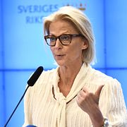 Finansminister Elisabeth Svantesson (M). Arkivbild.