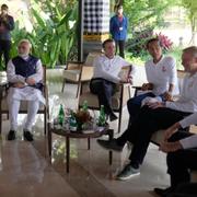 Möte under G20-mötet på Bali 