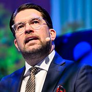 Sverigedemokraternas partiledare Jimmie Åkesson.