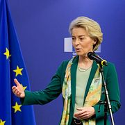 Arkivbild från 2024: Ursula von der Leyen och Ulf Kristersson.