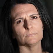 Donald Trump på väg uppför trappan i Davos / Frida Stranne är en av debattörerna