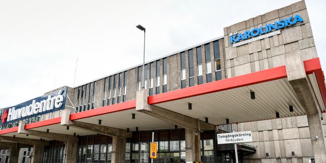 Karolinska Universitetssjukhuset, Huddinge.  Erik Simander/TT / TT NYHETSBYRÅN