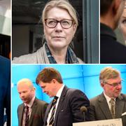 Anders Ygeman (S), Catharina Elmsäter-Svärd (M) och Anna Johansson (S).