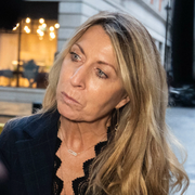 BBC-huset/nyhetschefen Deborah Turness.