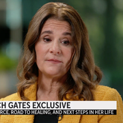 Melinda Gates i intervjun.