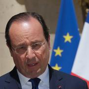 Frankrikes president Francois Hollande