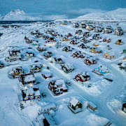 Grönlands huvudstad Nuuk. Arkivbild.