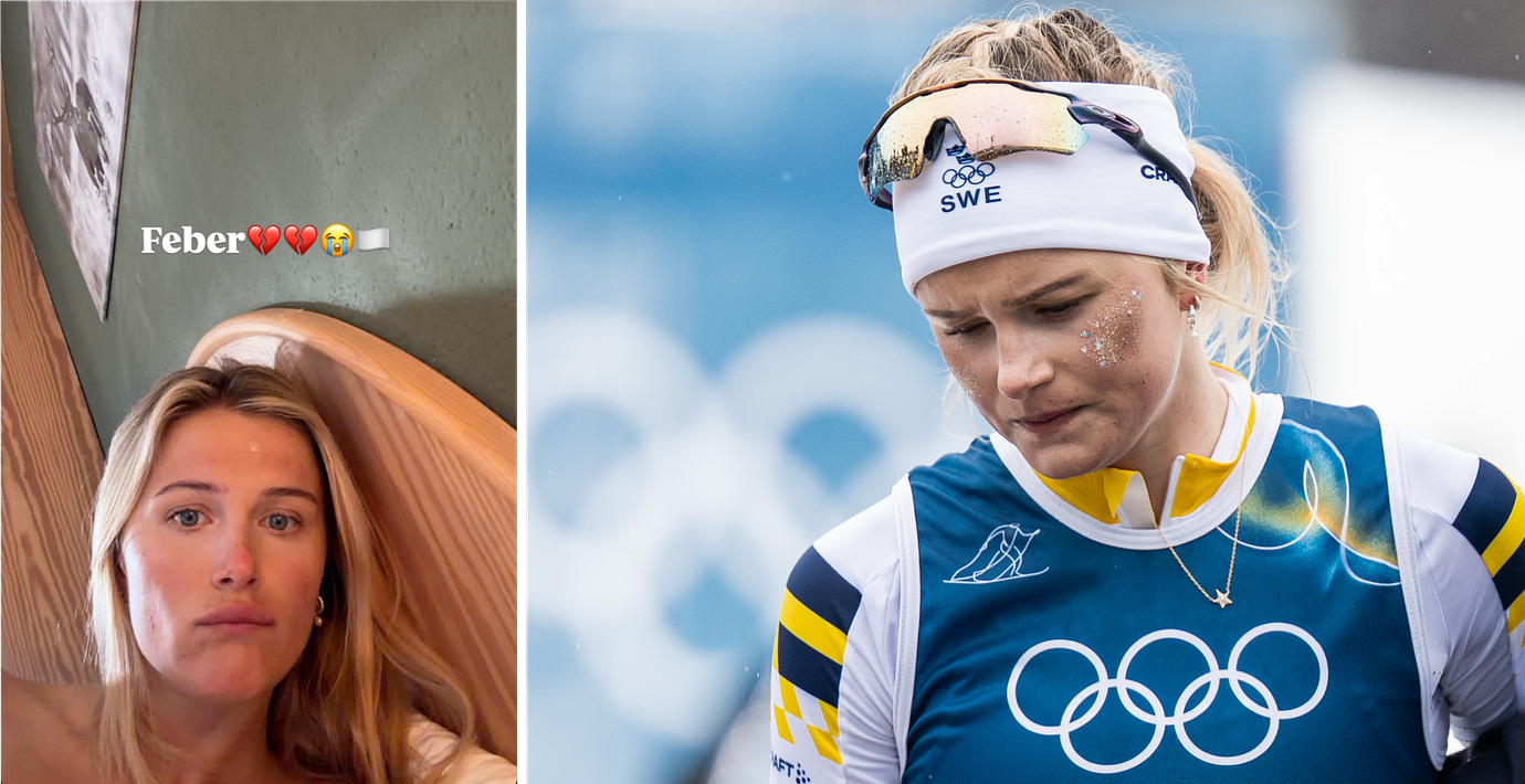 Frida Karlssons inlägg på Instagram/ Arkivbild från tidigare under OS. 