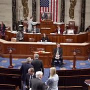 USA:s representanthus i kväll.