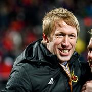 Graham Potter till vänster. Arkivbild.