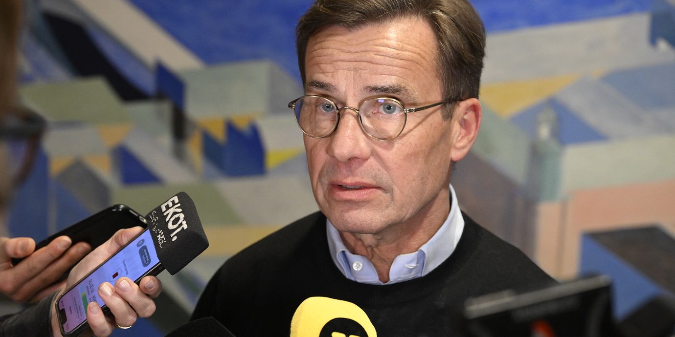 Statsminister Ulf Kristersson (M).