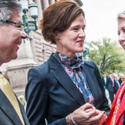 Hans Wallmark, Anna Kinberg Batra och Catharina Elmsäter-Svärd.