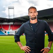 Olof Mellberg poserar på Olympia.