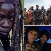 The walking dead, Avengers:Endgame och Stranger things