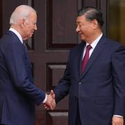 Joe Biden och Xi Jinping. 