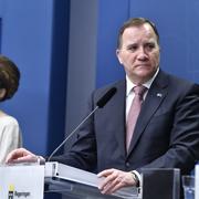 Minister Amanda Lind och statsminister Stefan Löfven.