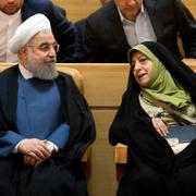 Hassan Rouhani och Massoumeh Ebtekar.