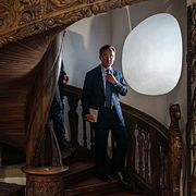 Kristersson i Gdansk i juni.