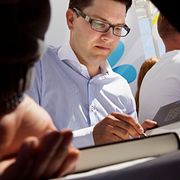 SD-ledaren Jimmie Åkesson.