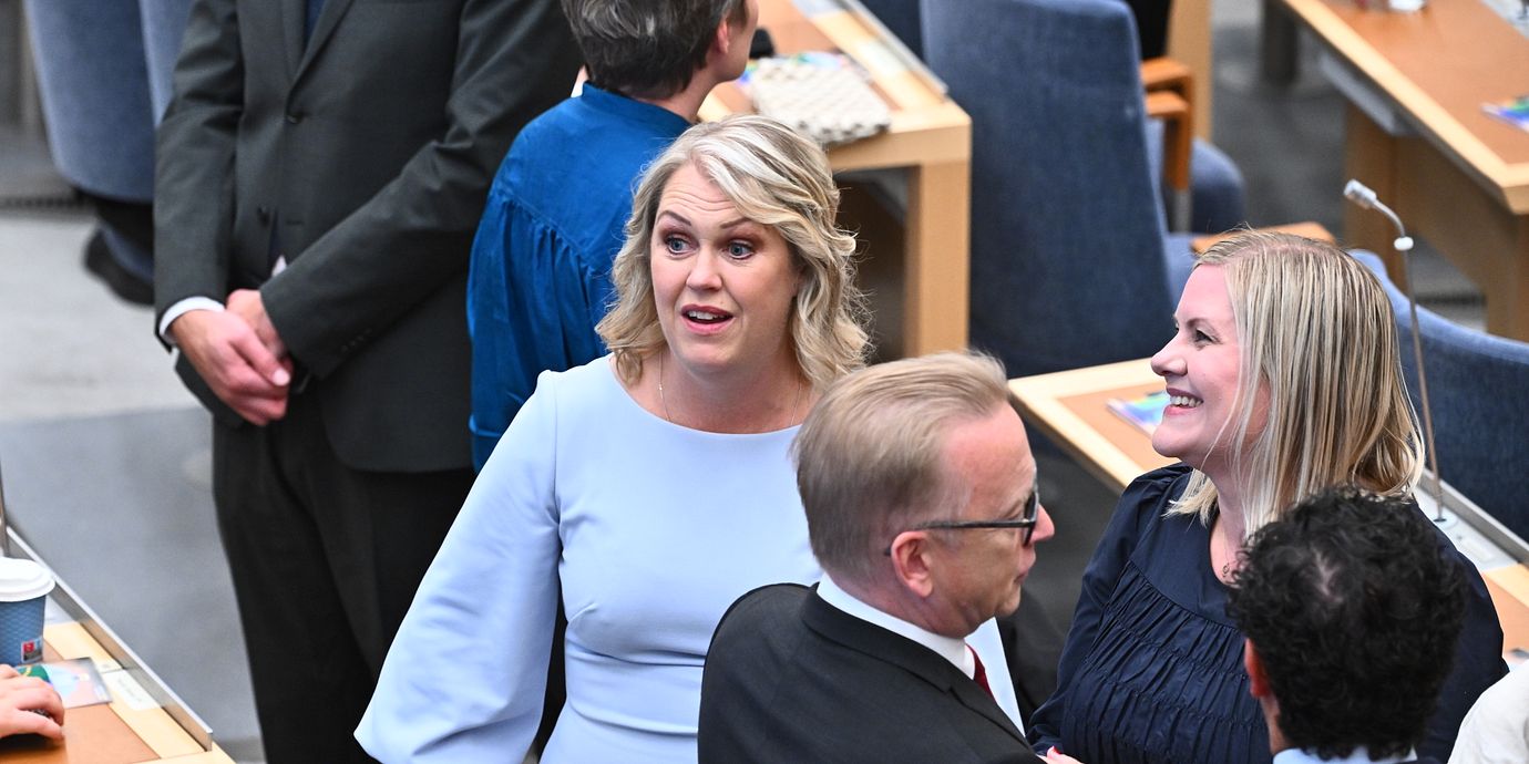 Lena Hallengren (S).