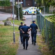 Polisinsatsen i Lunden. 