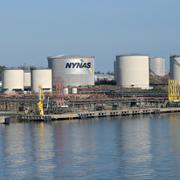 Oljehamnen i Nynäshamn.