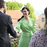 Miljöpartiets språkrör Märta Stenevi (MP) i Almedalen.