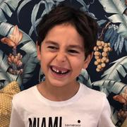 8-åriga Tintin som hittades död i sin pappas lägenhet. Omni har fått tillstånd av familjen att publicera bilden.