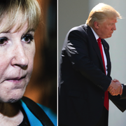 Margot Wallström, Donald Trump.