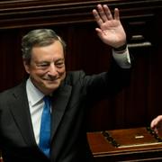 Mario Draghi, Italiens premiärminister.